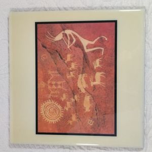 Kokopelli Skeeter Designed Ceramic Tile